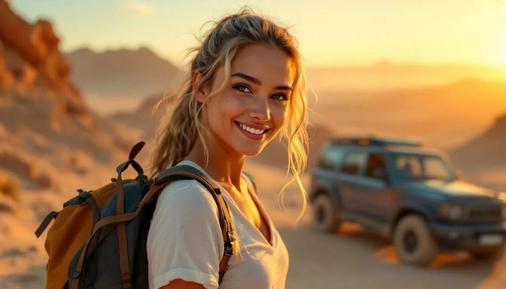 טיולי ג'יפים באילת הרי אילת המרהיבים בשקיעה