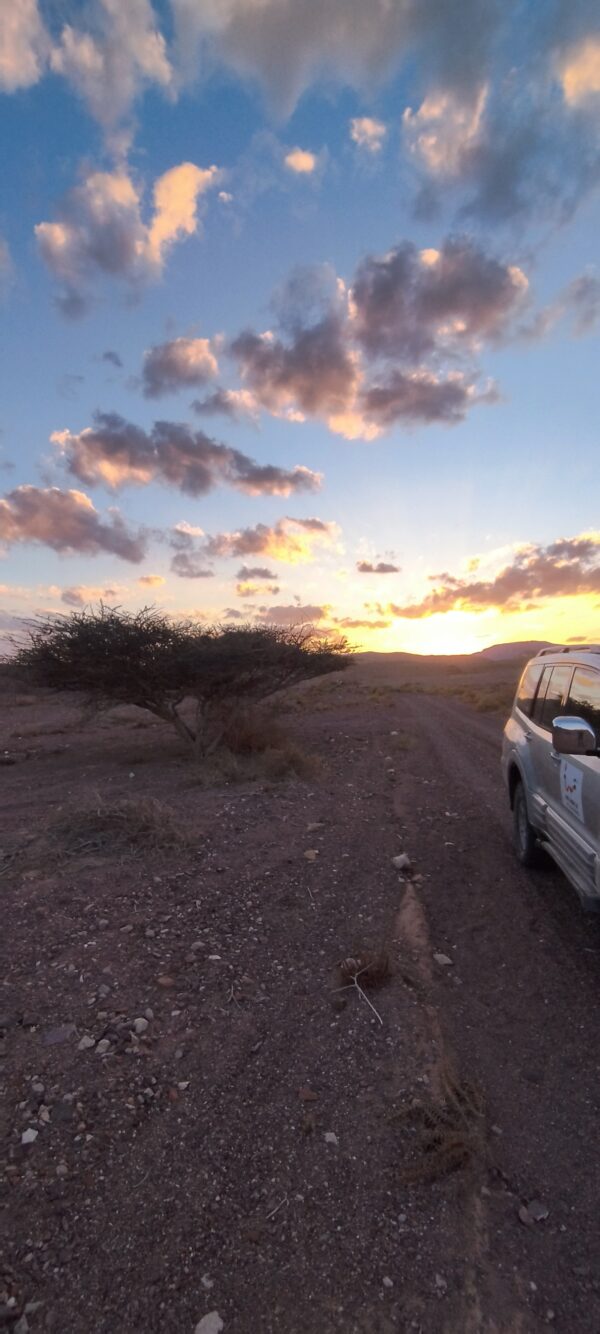 מופע שקיעה בהרי אילת טיול ג'יפים של פעם בחיים